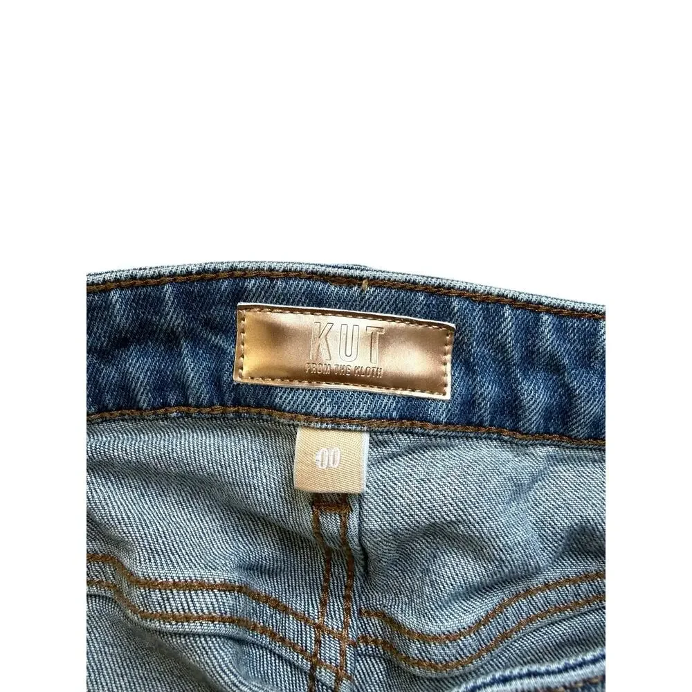 Kut from the Kloth Ashley High Rise Slouchy Barrel Jeans Light Wash Size 00 - Picture 4 of 4